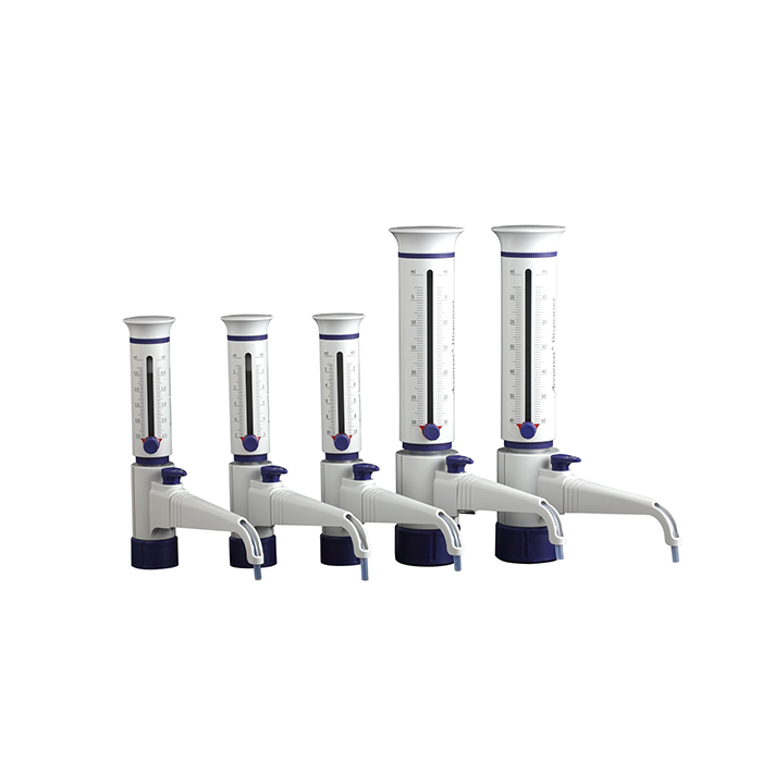 Rose Variable volume bottle top dispenser, 2.5 to 30mL