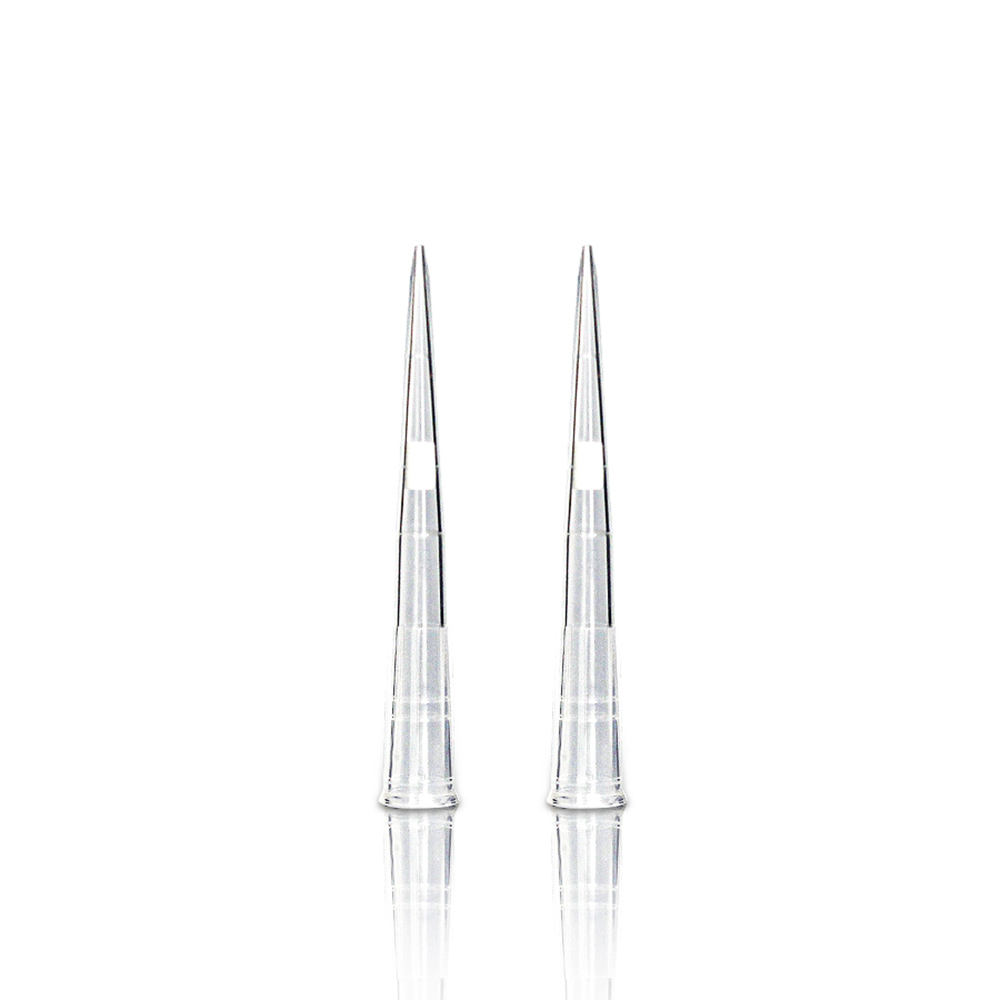 10uL Pipette Tip. Filter. Extended. Clear. Racked. Sterile 96 pieces/rack. 10 racks/pack. Box/960
