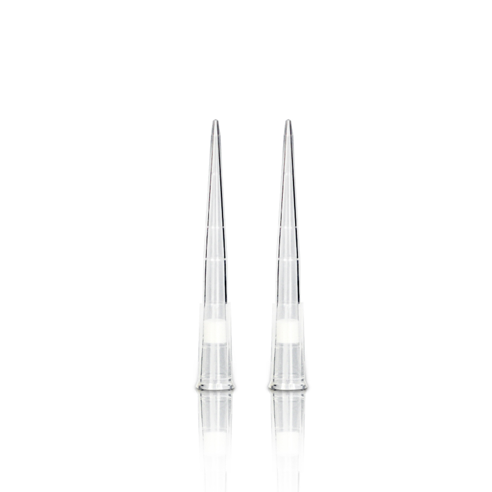 100uL Pipette Tip. Filter. Clear. Racked. Sterile 96 pieces/rack. 10 racks/pack. Box/960