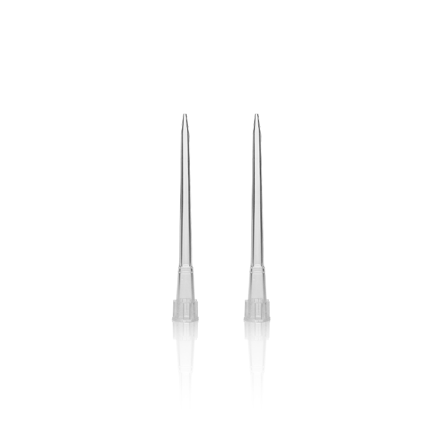10uL Pipette Tip. Non-filter. Extended. Low Retention. Clear. Racked. Sterile, 96 pieces/rack. 10 racks/pack. Box/960
