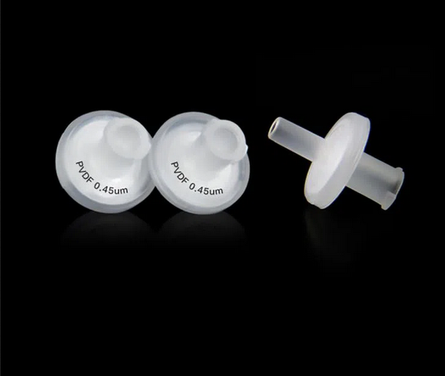 Rose 13mm PVDF Hydrophilic Welded Syringe Filter 0.45um with Printing.100pcs/pk.