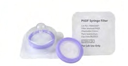 Rose Sterile 25mm PVDF Hydrophobic Syringe Filter 0.22um with Outer Ring.50pcs/pk.