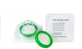 Rose Sterile 25mm PES Syringe Filter 0.45um with Outer Ring.50pcs/pk.
