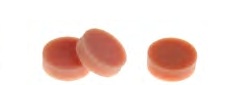 Rose Orange High Temp Ultra Low Bleed GC Septa 11*3mm. Used up to 320°C 50pcs/pk