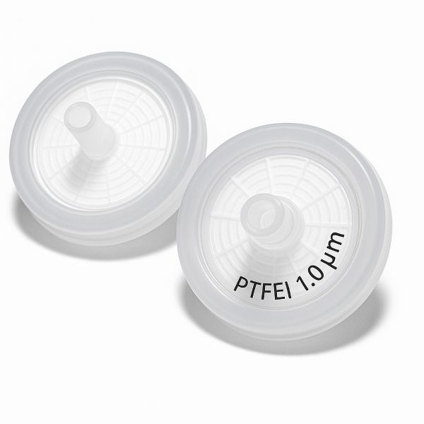 Rose 30mm PTFE Hydrophilic Syringe Filter 1.0µm with Printing.100pcs/pk.