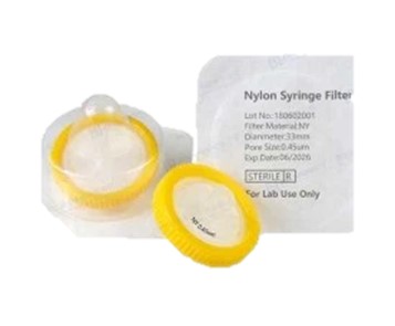 Rose Sterile 33mm Nylon Syringe Filter 0.45um with Outer Ring. 50pcs/pk.