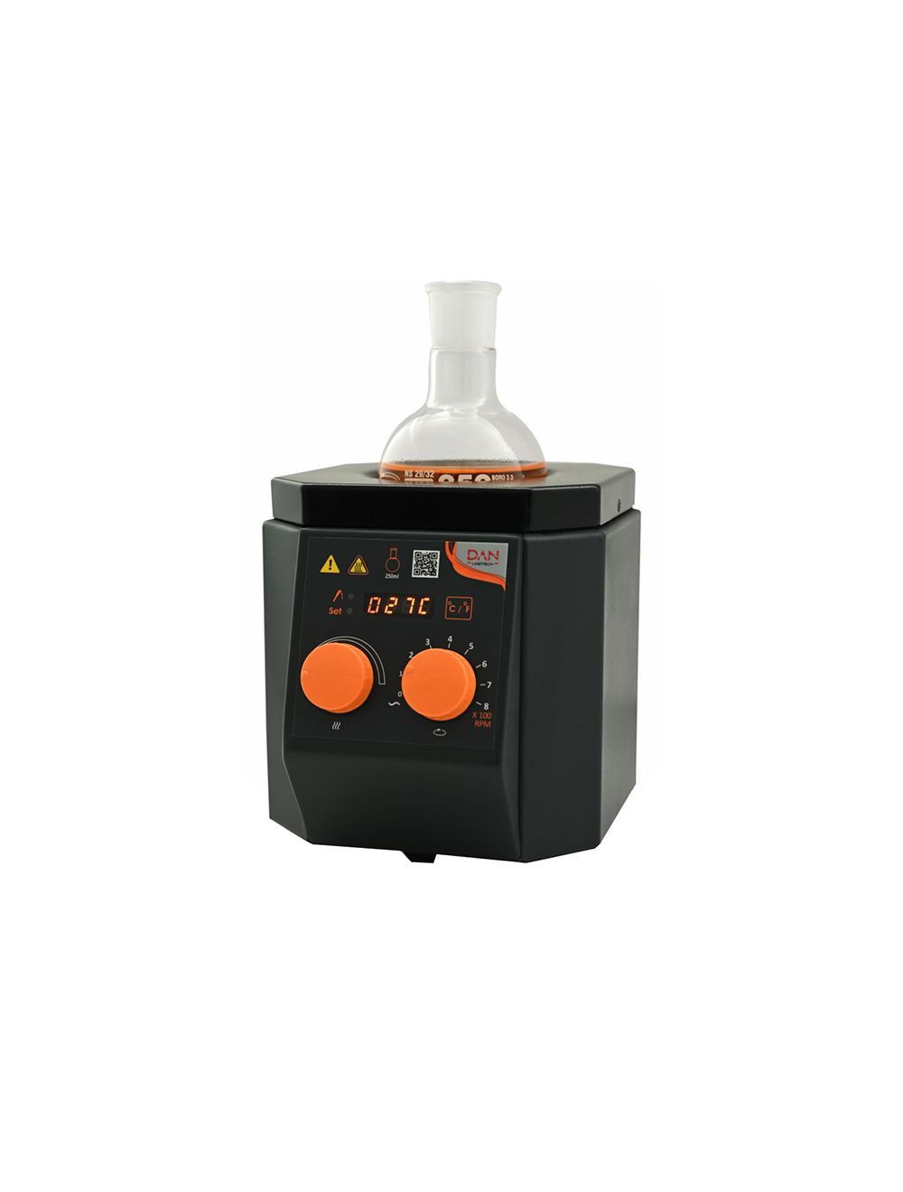 UNITED SCIENTIFIC Digital Heating Mantle with Stirrer, 100mL