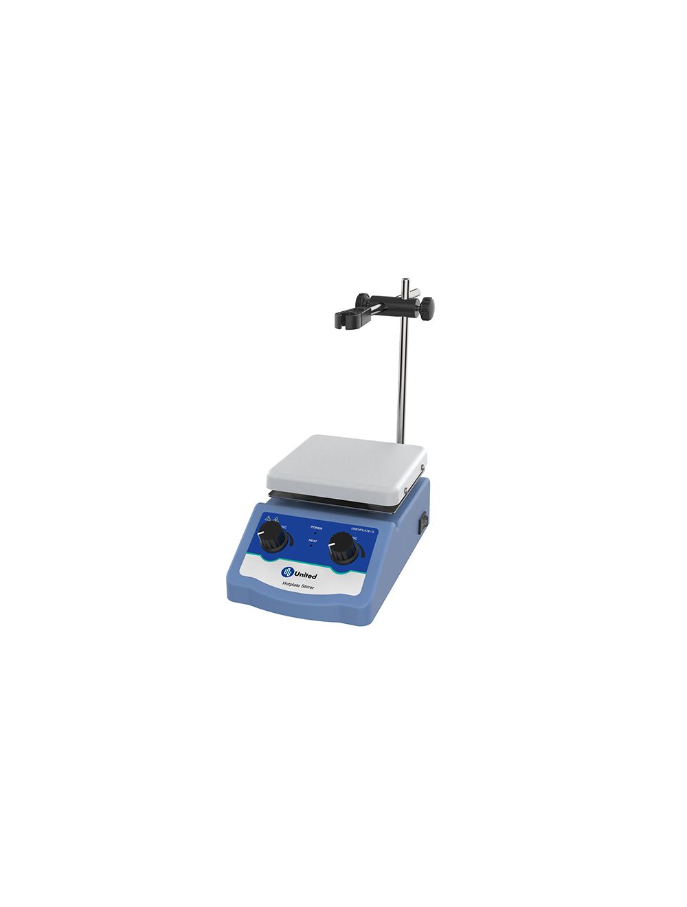 UNITED SCIENTIFIC Eco-Heat Hot Plate with Stirrer, 1L, 1,600 rpm, 280°C