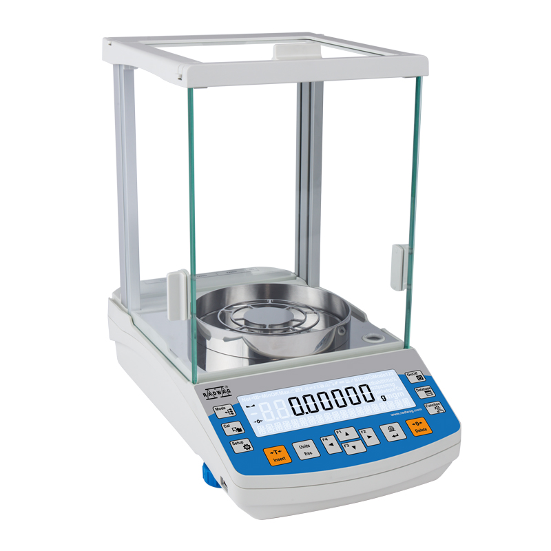 RADWAG AS 60/220.R2 Plus Analytical Balance, 60 / 220 g, 1 mg, 0.01 / 0.1 mg