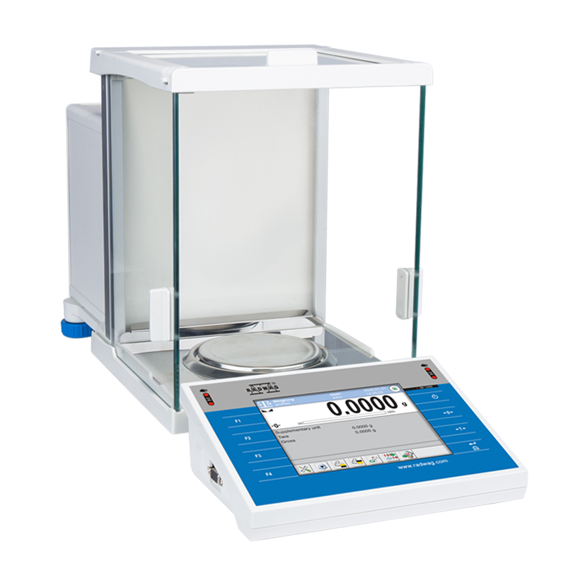 RADWAG XA 220.4Y PLUS Analytical Balance, 220 g, 10 mg, 0.1 mg