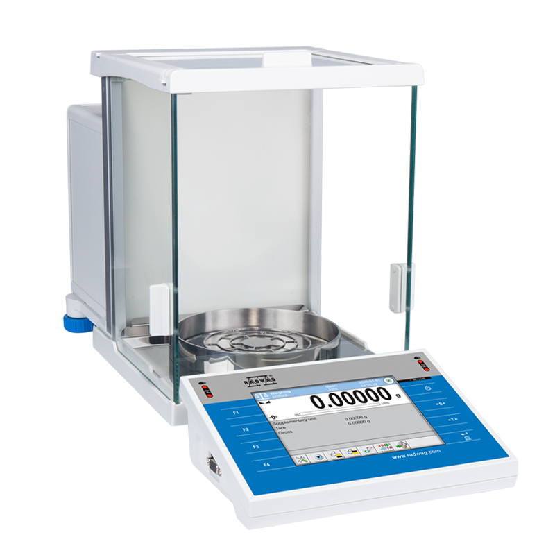 RADWAG XA 120/250.4Y.B PLUS Analytical Balance, 120 / 250 g, 1 mg, 0.01 / 0.1 mg