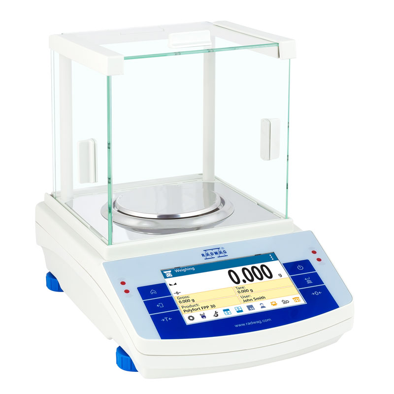 RADWAG WLC 0.2.X2 Precision Balance, 0.2 kg, 0.001 g