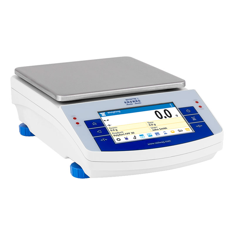 RADWAG WLC 6.X2 Precision Balance, 6 kg, 0.1 g