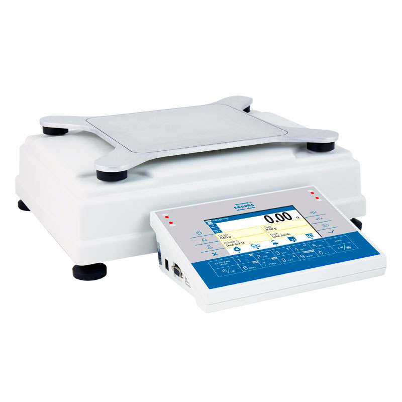 RADWAG PM 10.C32 Precision Balance, 10 kg, 0.5 g, 0.01 g