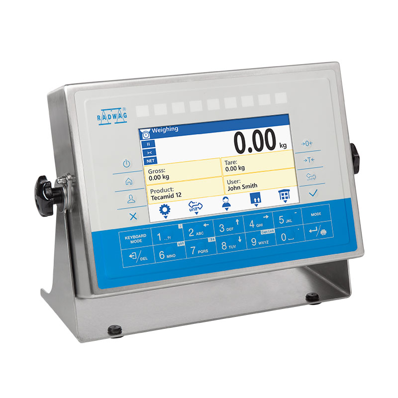 RADWAG PUE HX7 Terminal, 19.5 mV, 50 Ω, 340 x 231 x 120 mm