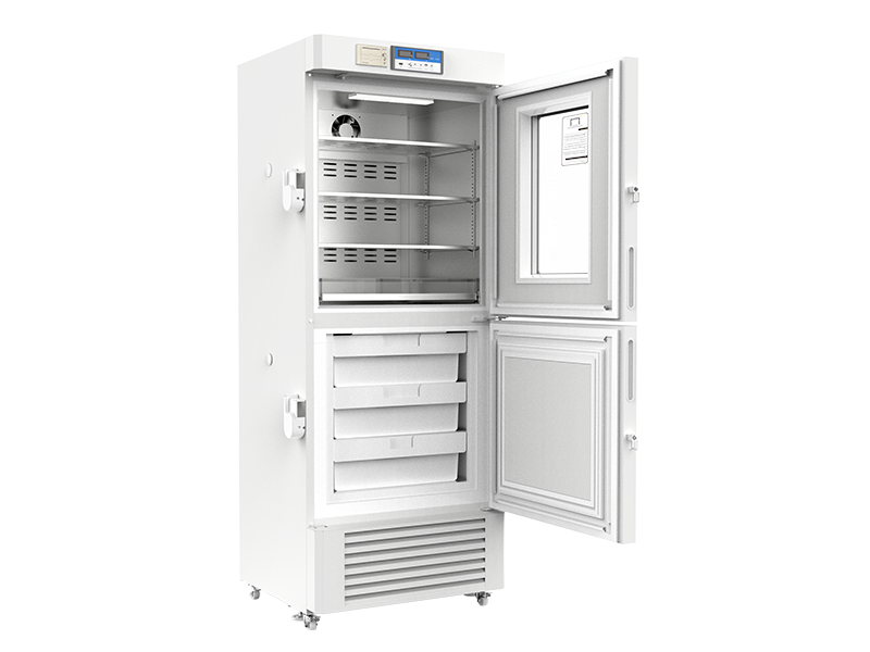 Meling Biomedical 2℃~8℃/-10℃~-40℃ Laboratory Combined Refrigerator And Freezer, 289 L