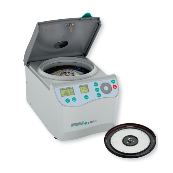 HERMLE Z207-H Compact Hematocrit Centrifuge,13,000 rpm/16,058 xg,115V